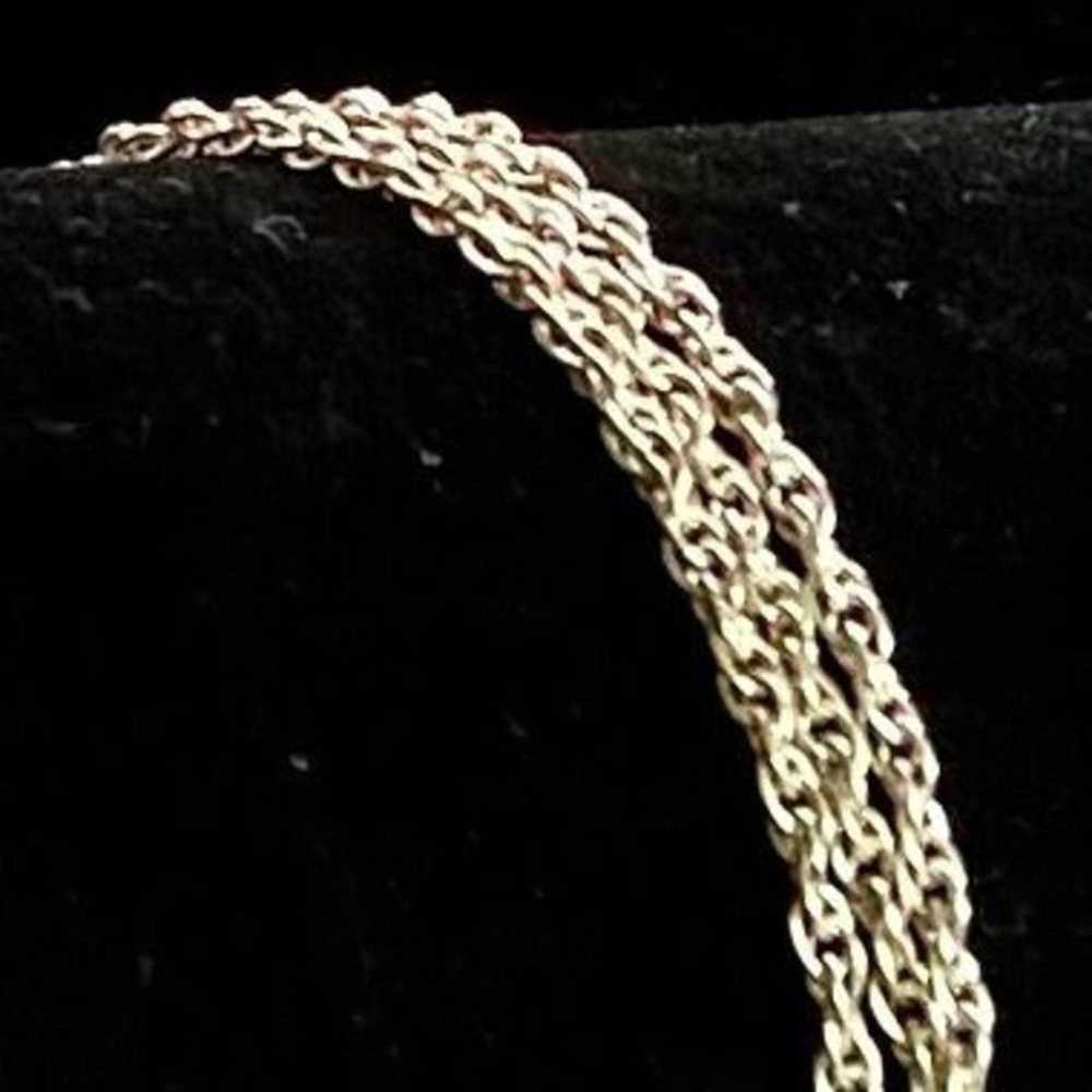 Sterling Silver AIH# Lovely Long 24” Twisted Ster… - image 7