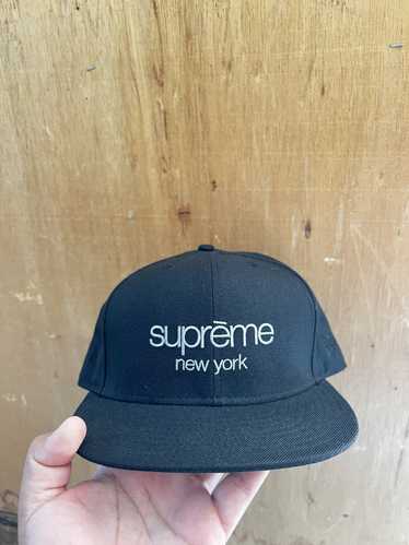 Supreme Supreme new york fitted hat