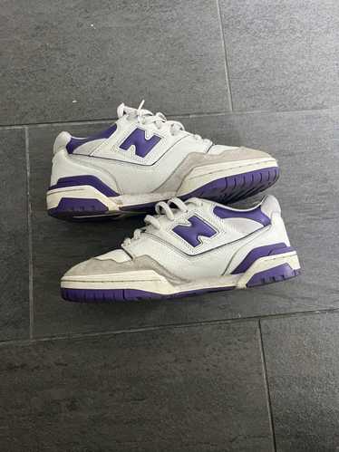 New Balance × Streetwear New Balance 550 Purple Wh