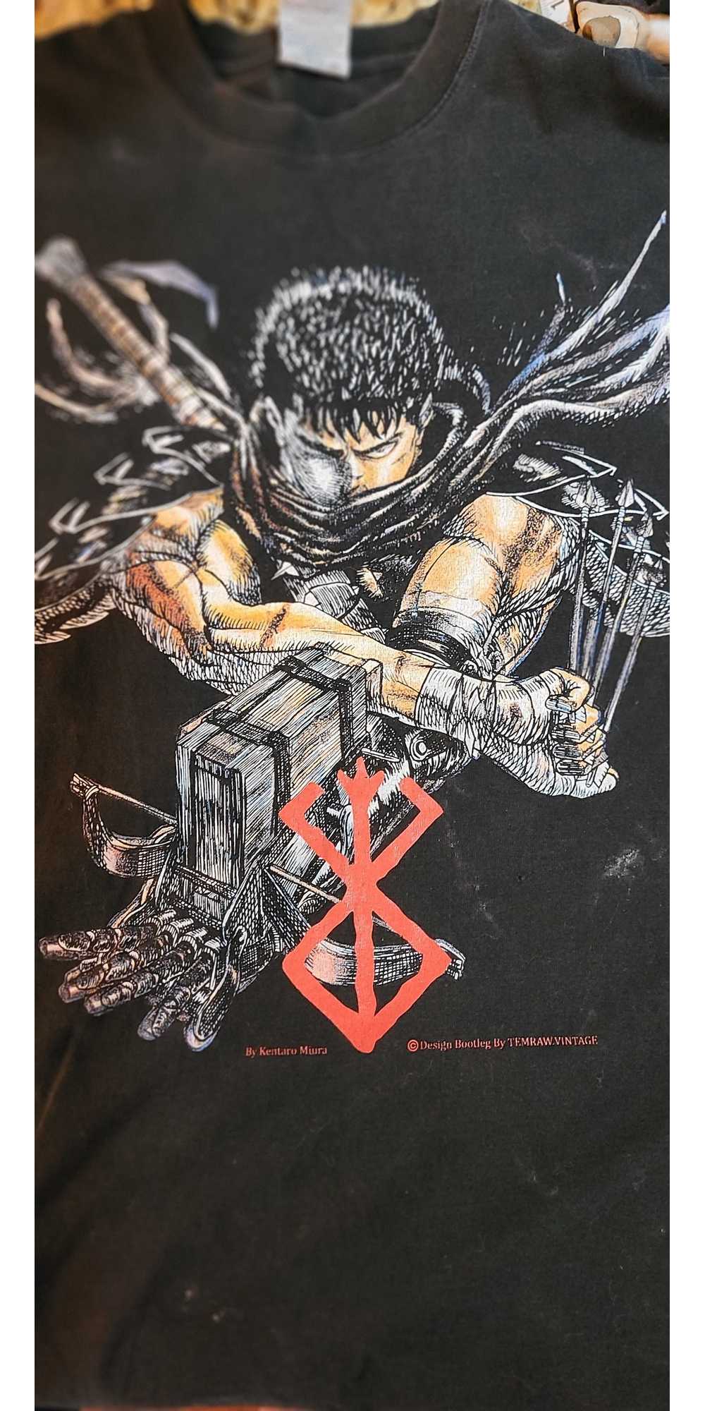 Anima × Japanese Brand Berserk Guts Bootleg Tee - Gem