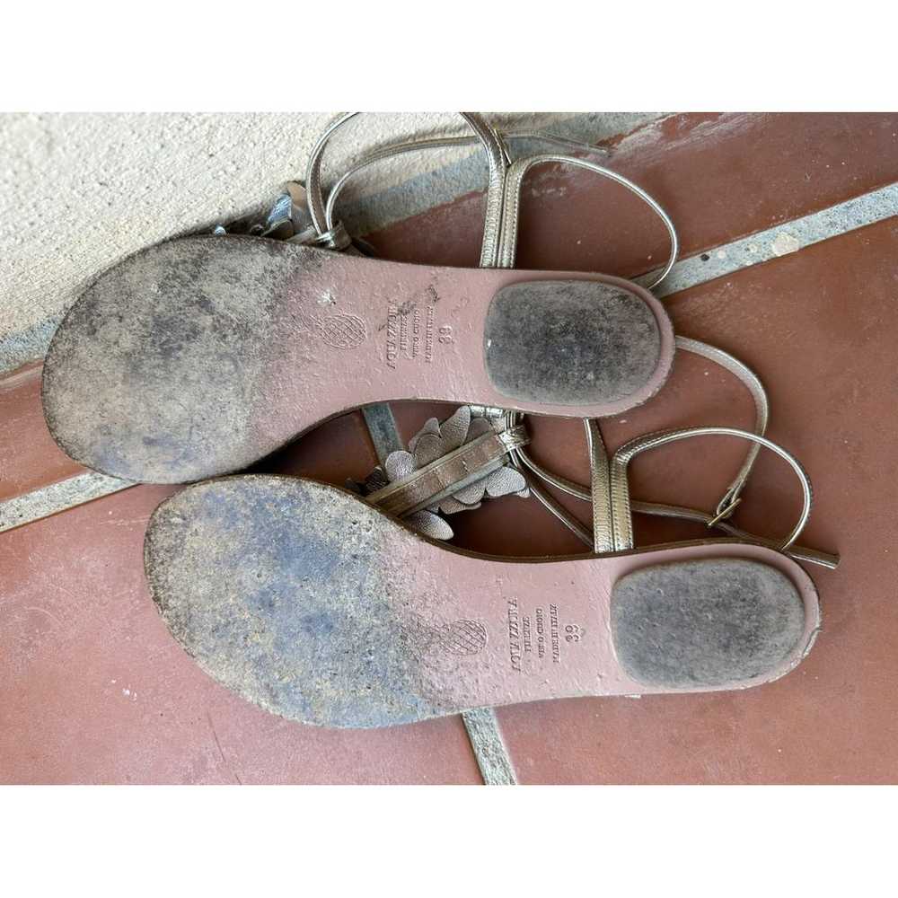 Aquazzura Leather flip flops - image 3