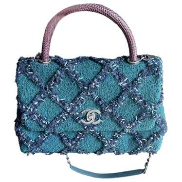 Chanel Coco Handle wool handbag