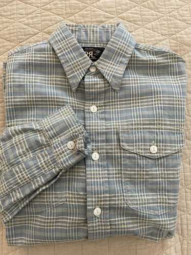 RRL Ralph Lauren Textured Check Print Workshirt