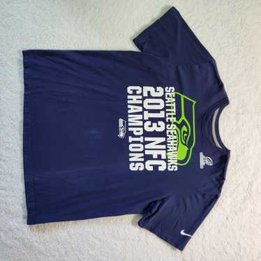 JaybrrdsWhatnots Seattle Seahawks T Shirt S/M Single Stitch Vintage NFL Team Tee Pro Football Fan 90s Washington 1993