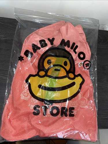 DS! A Bathing Ape Bape Baby Milo Camo Shoulder Tote Bag Pouch Set –