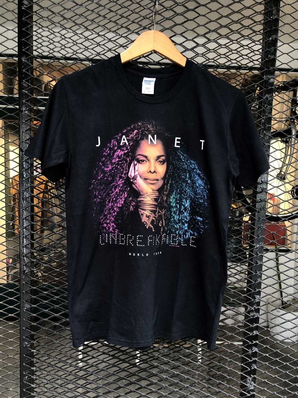 Band Tees × Vintage JANET JACKSON UNBREAKABLE WOR… - image 1