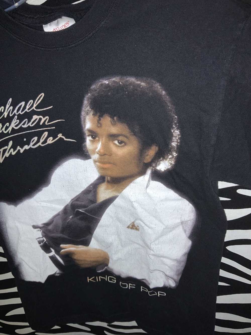 Band Tees Michael Jackson thriller king of pop 20… - image 2