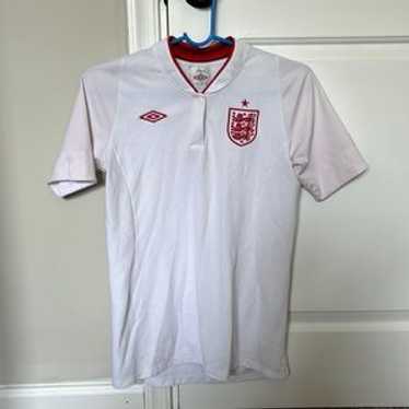 UMBRO EANGLAND ユニホーム 2008-09 England Umbro 1/4 Zip Polo Shirt - 7/10 - (XL)