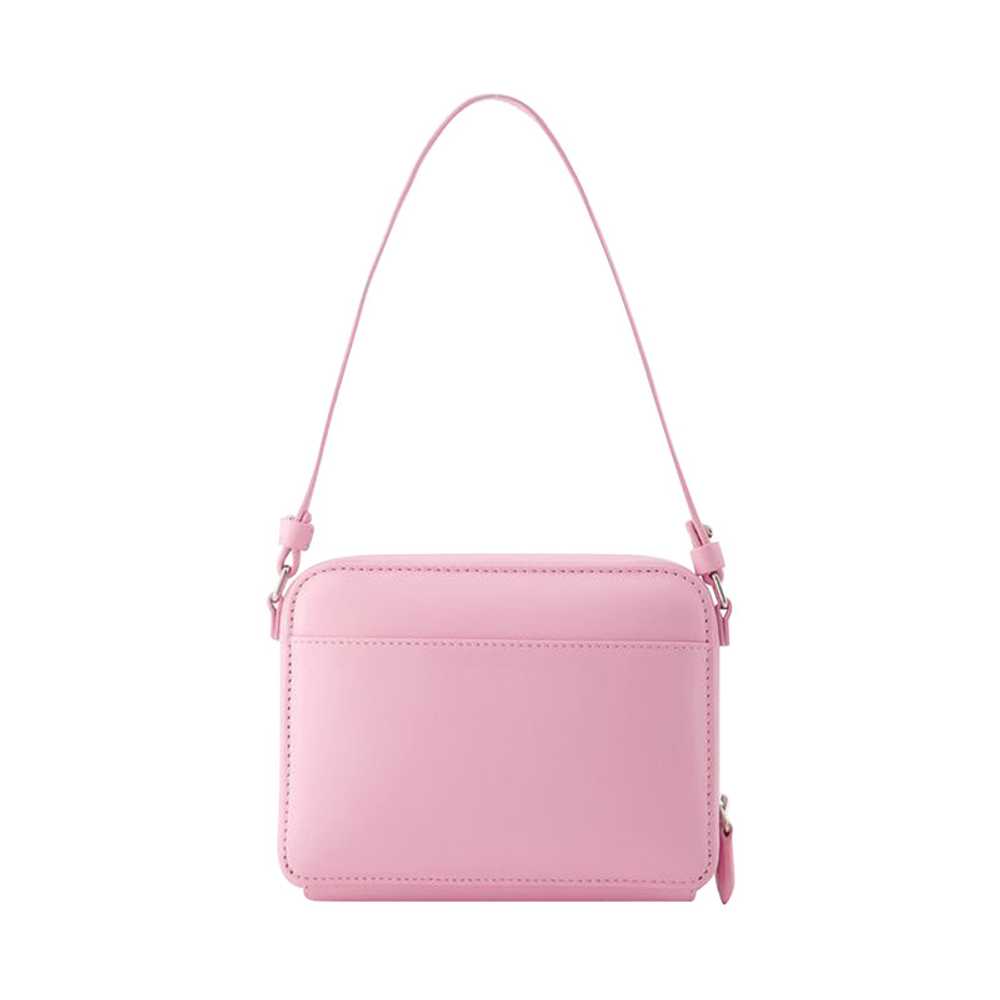 Courrèges Shoulder bag Leather in Pink - image 3