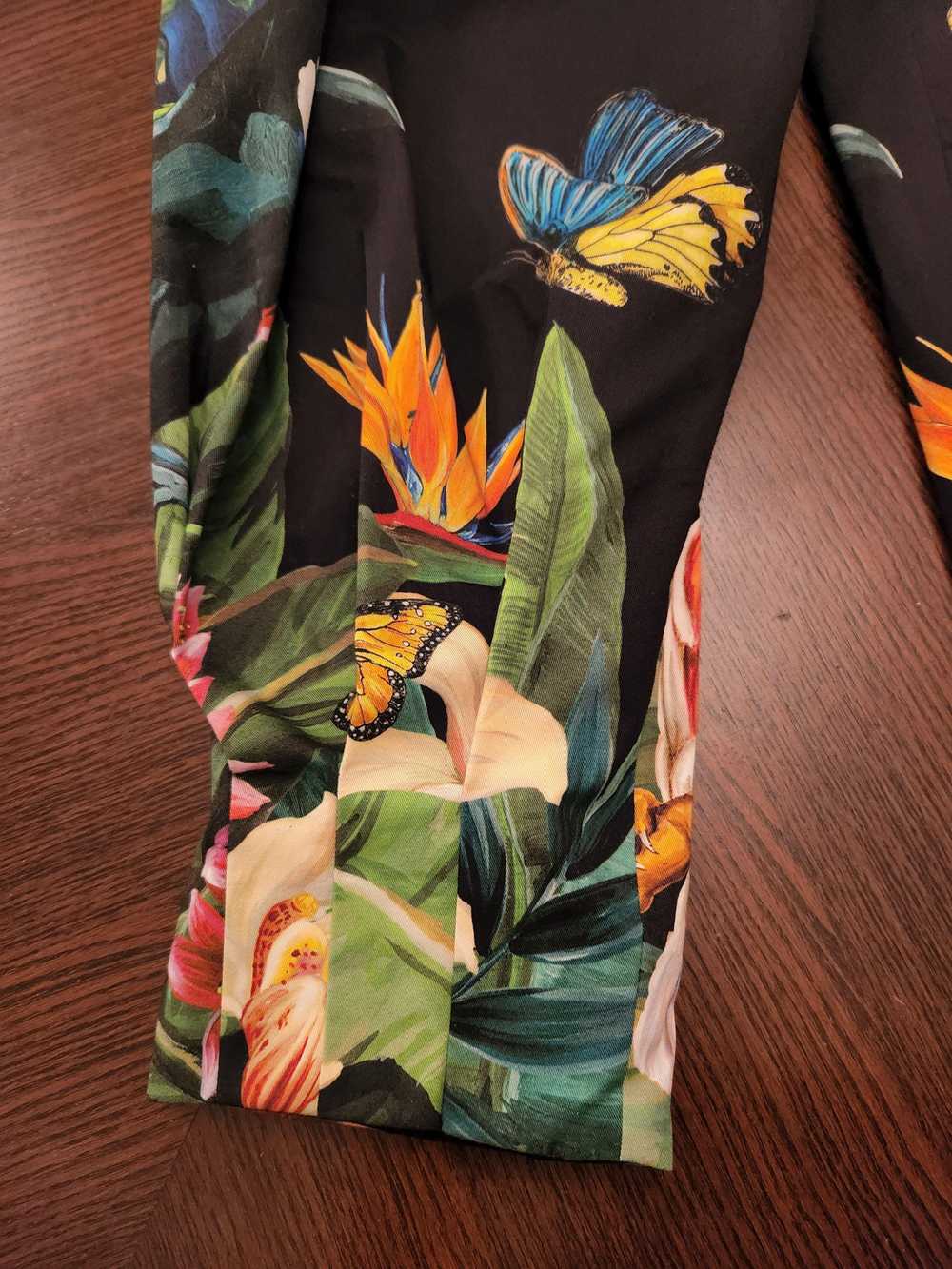 Dolce & Gabbana Tropical Print High Waist pants - image 4