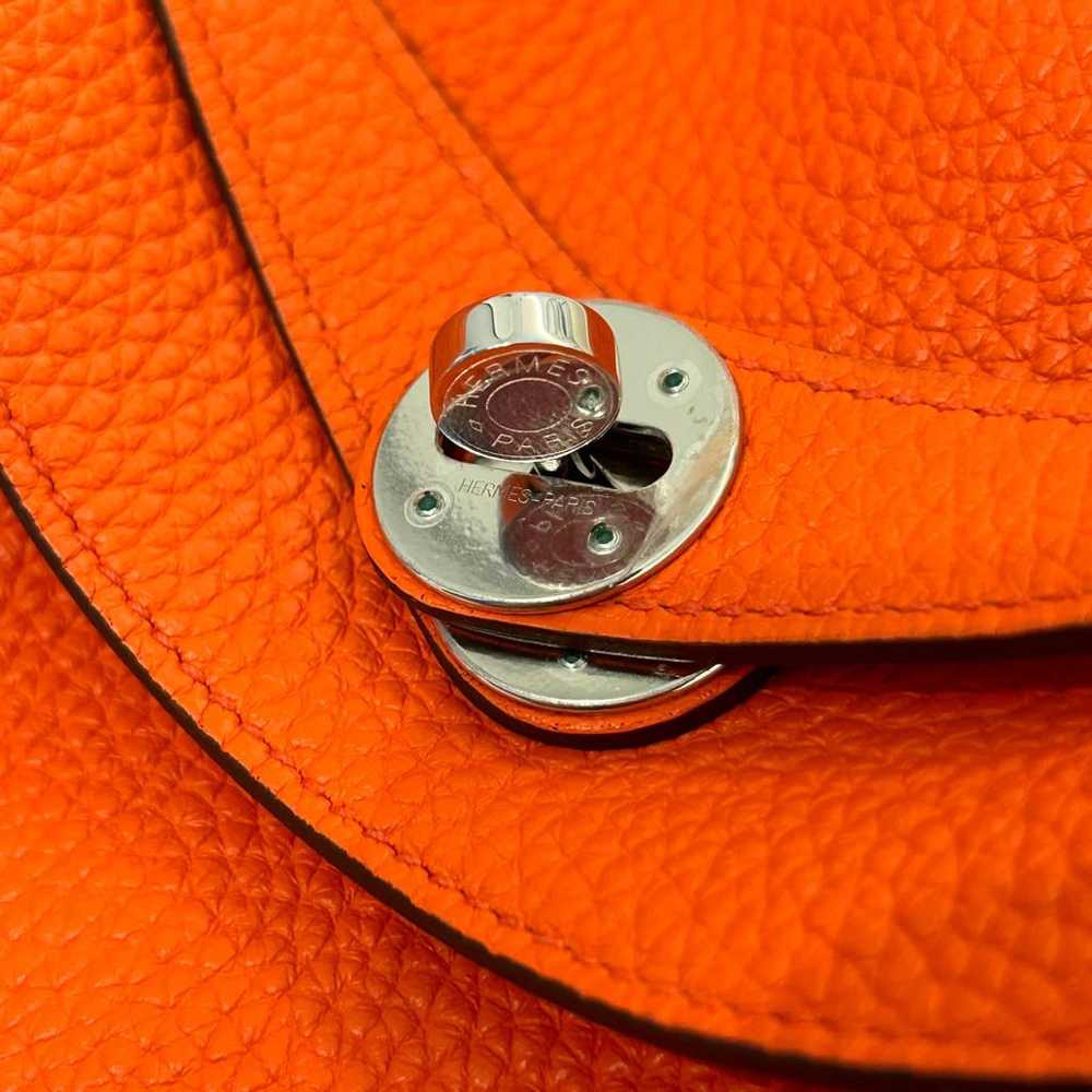 Hermès Lindy leather handbag - image 6