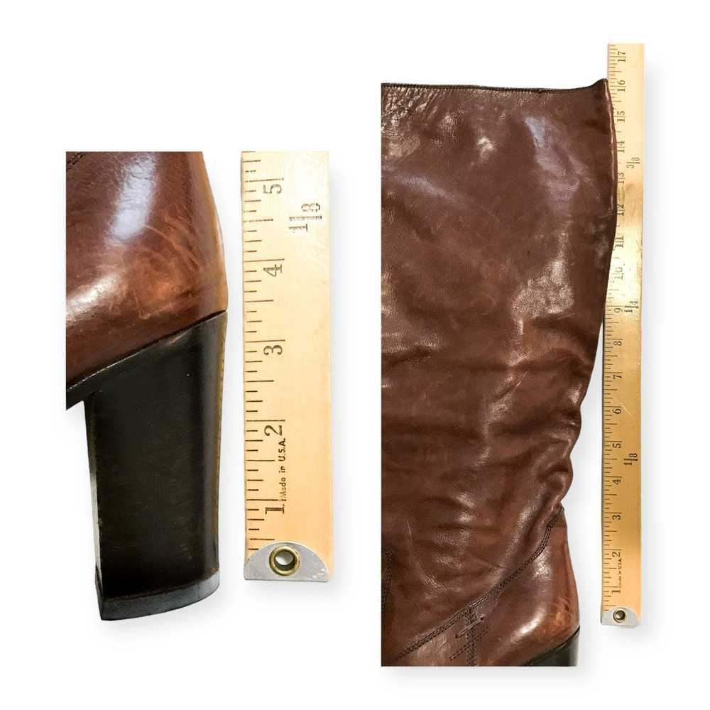 Barbara Bui Barbara Bui Brown leather boots. Size… - image 10