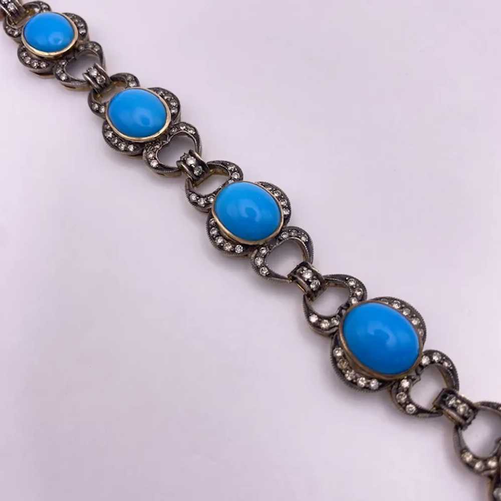 Victorian Revival SET Bracelet, Necklace, Ring & … - image 11