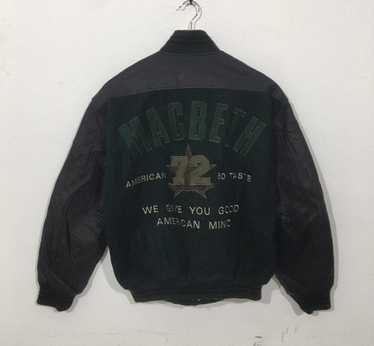 Macbeth × Varsity Jacket × Vintage Vintage 90s Ma… - image 1