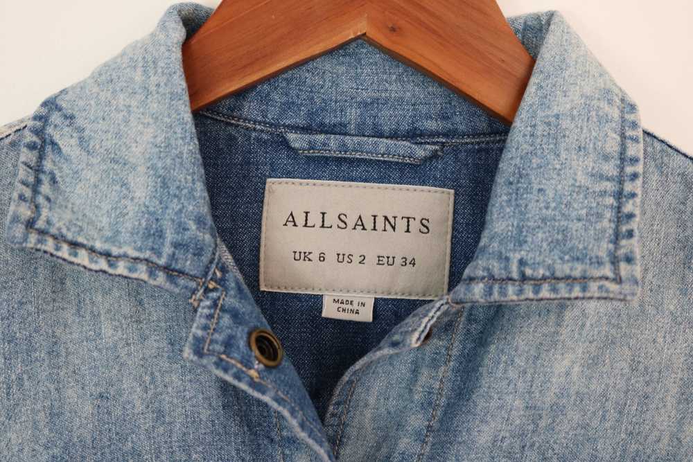 All saints jeans on sale jacket