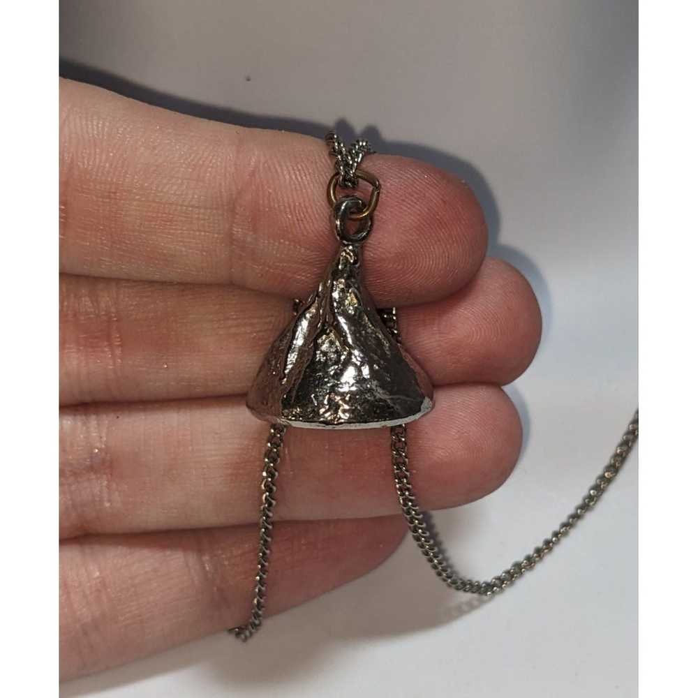 Other Silver Hershey Kiss Necklace - image 4