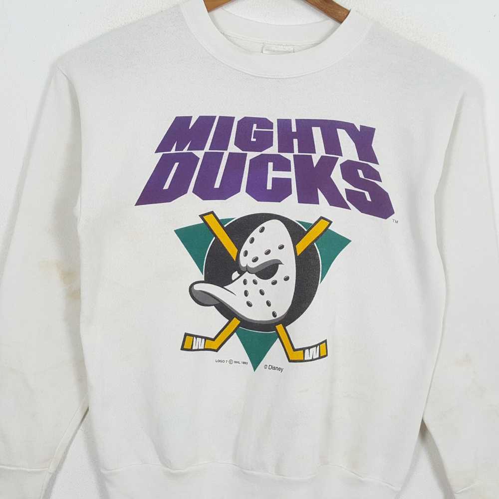 NHL × The Mighty Ducks × Vintage Vintage 90's MIG… - image 2