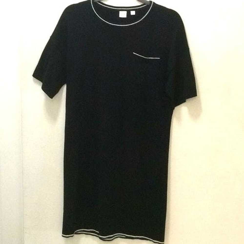 Gap Gap Women’s Black Crew Neck Dress Sz M - image 1