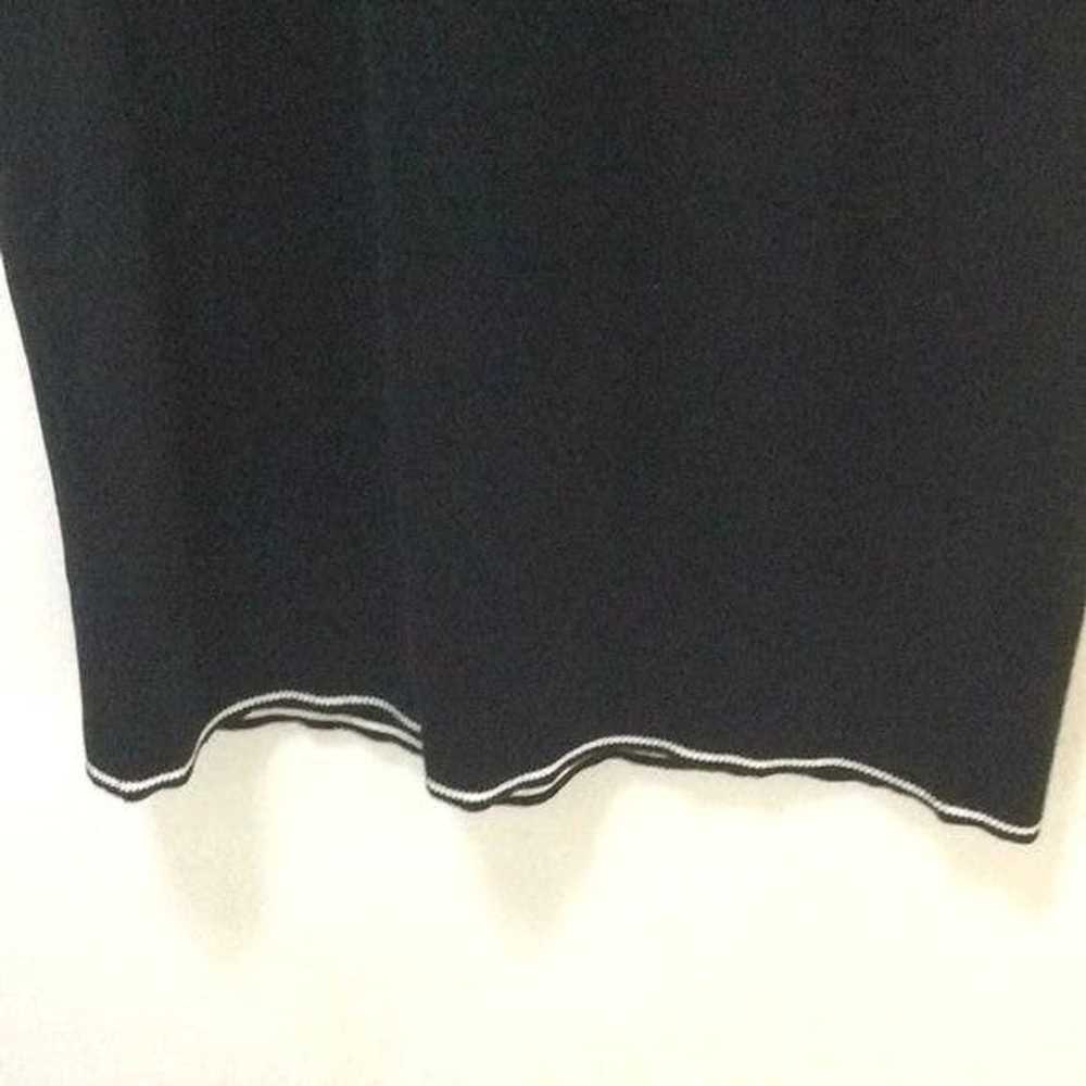 Gap Gap Women’s Black Crew Neck Dress Sz M - image 3