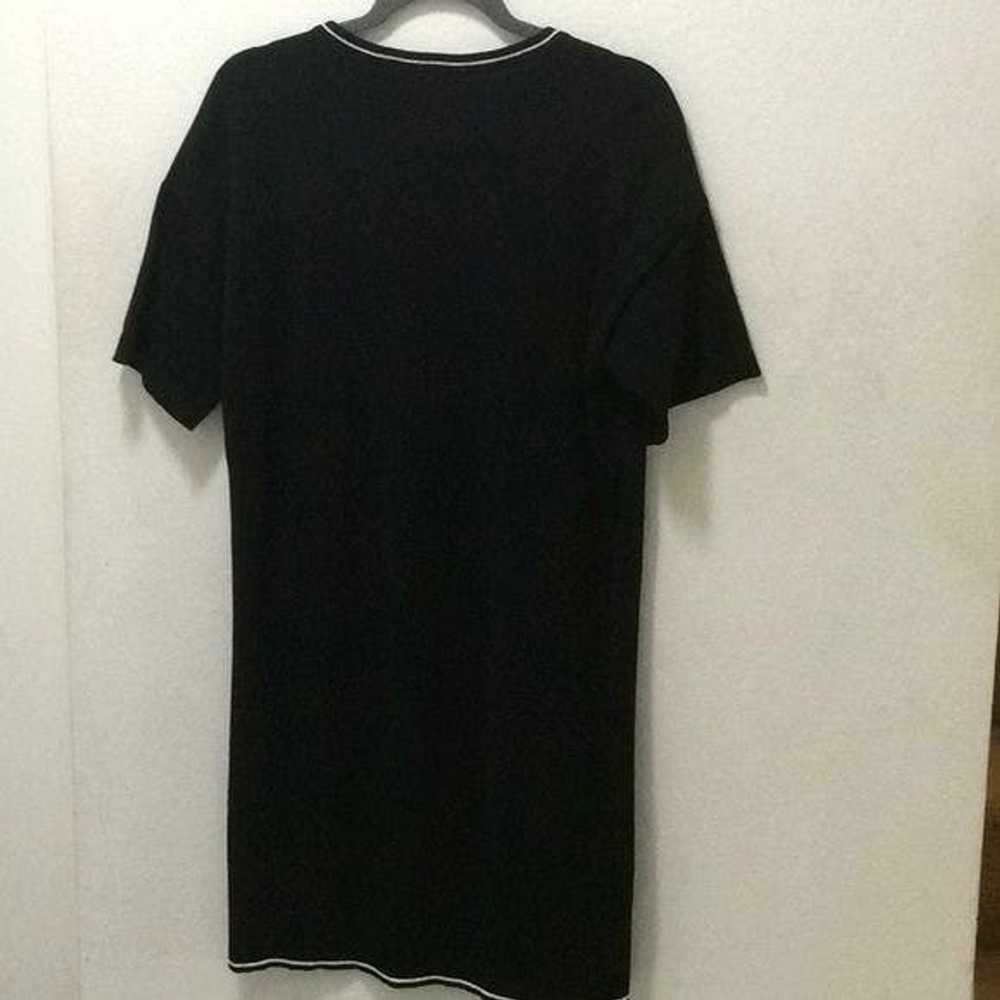 Gap Gap Women’s Black Crew Neck Dress Sz M - image 6