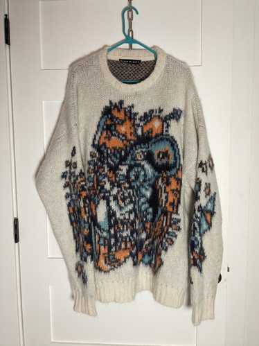 Y/Project Y/Project Graphic Mohair Sweater - image 1