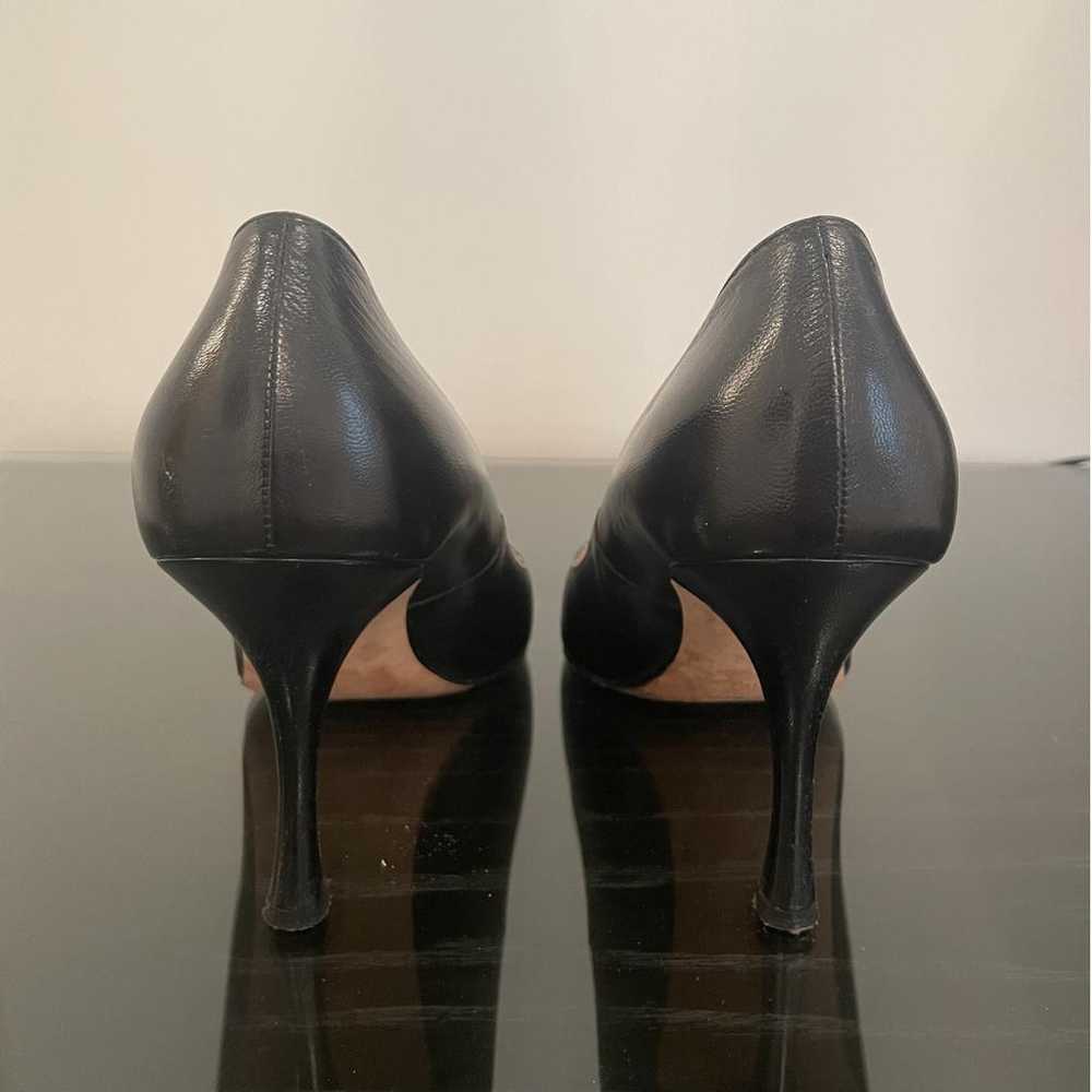 Manolo Blahnik Leather heels - image 4