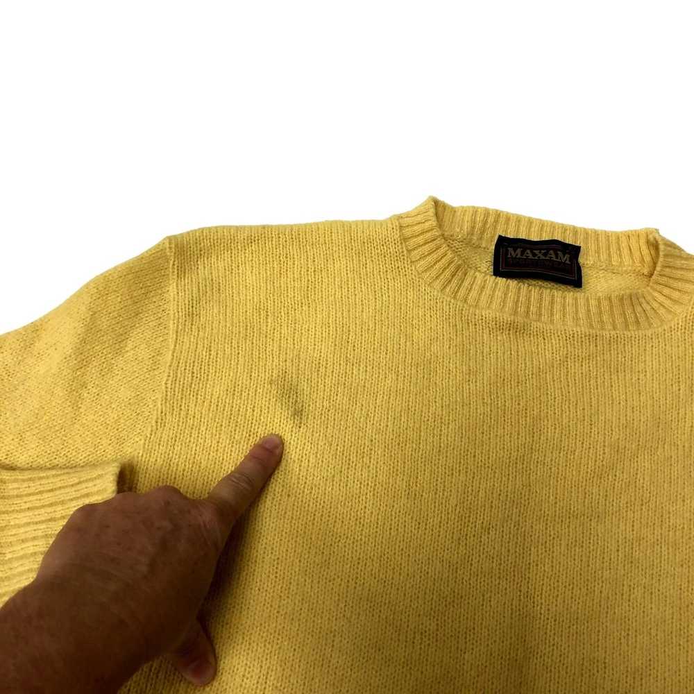 Unkwn 70's Maxam Sportswear Yellow Gold KNIT Shet… - image 2