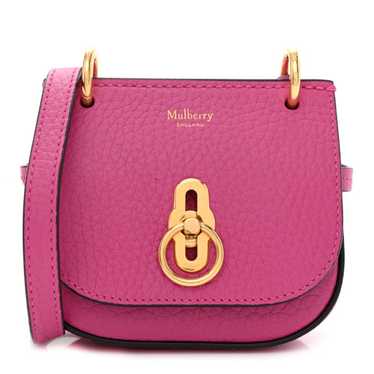 Mulberry Tree Compact Zip Around Purse in Peony Pink Small Classic Grain -  SOLD