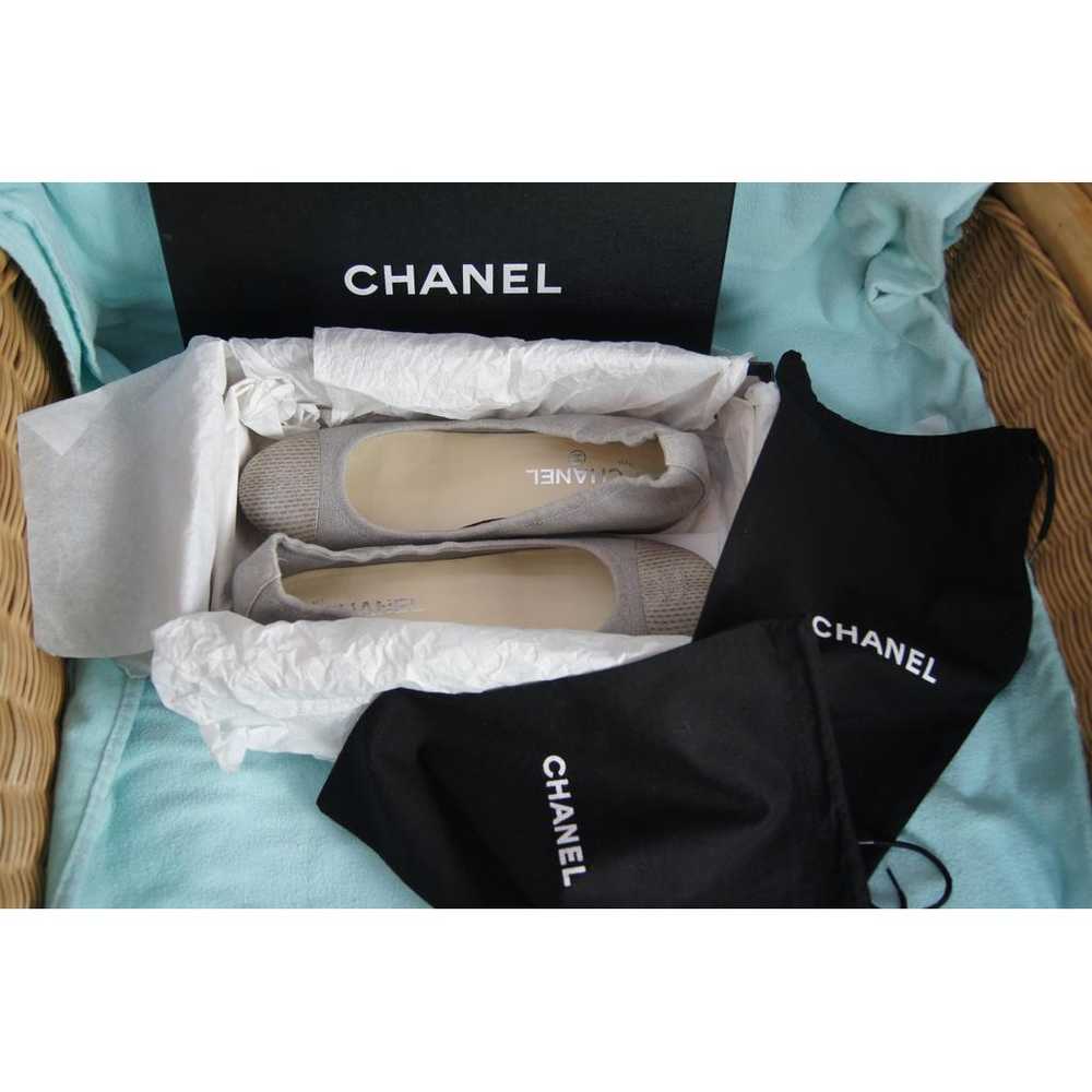 Chanel Cloth ballet flats - image 3