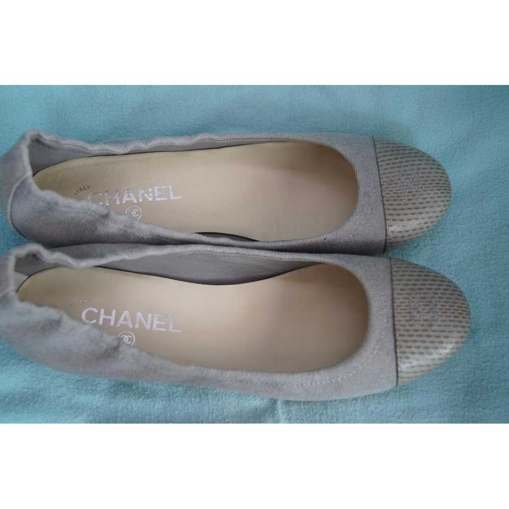 Chanel Cloth ballet flats - image 7