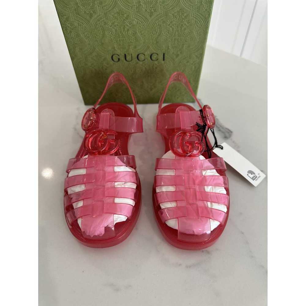 Gucci Double G sandal - image 3