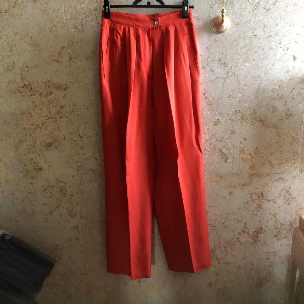 Donna Karan Silk trousers - image 5