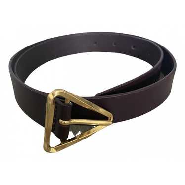 Bottega Veneta Triangle leather belt