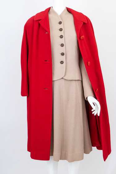 1950s Cashmere Overcoat
