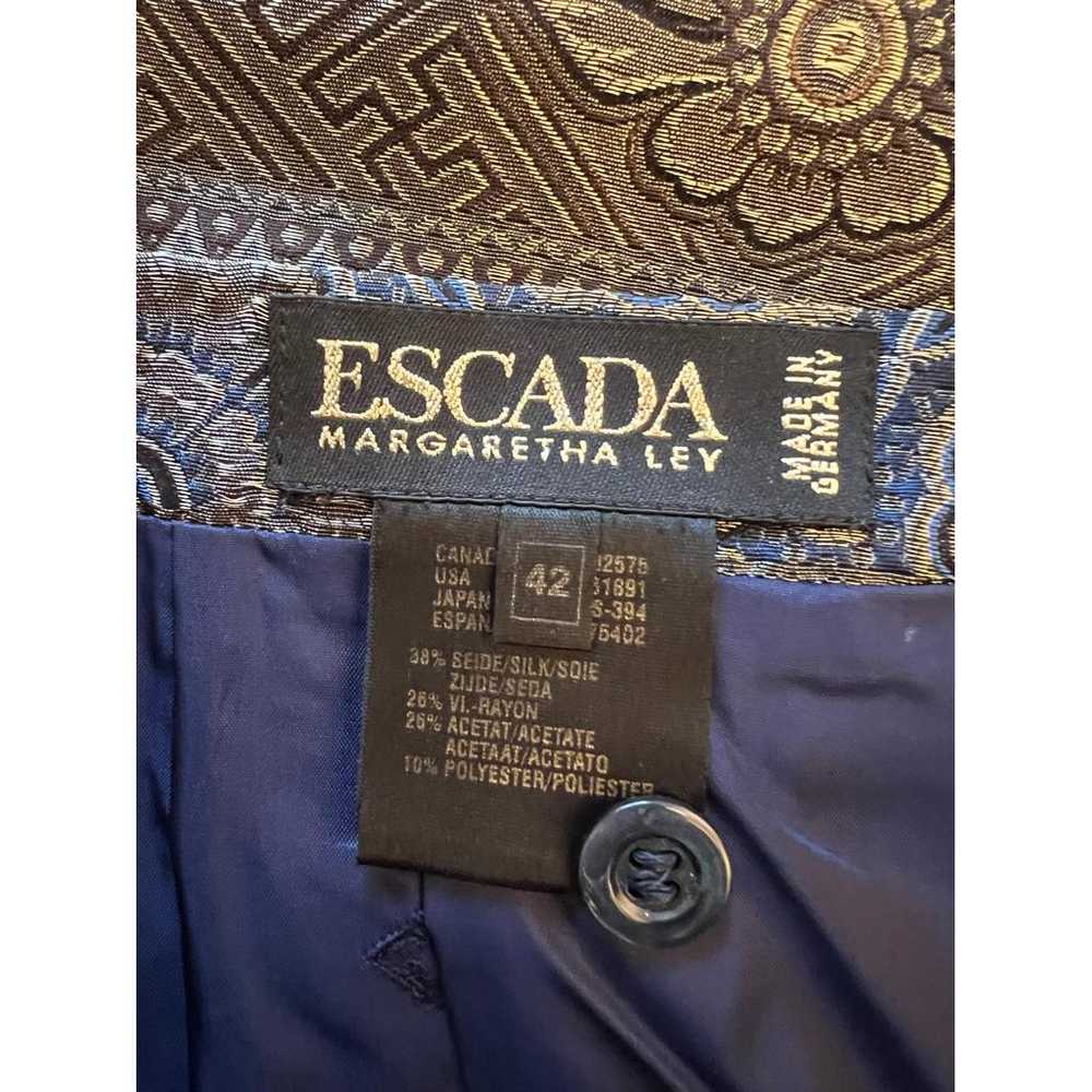 Escada Silk mid-length skirt - image 3