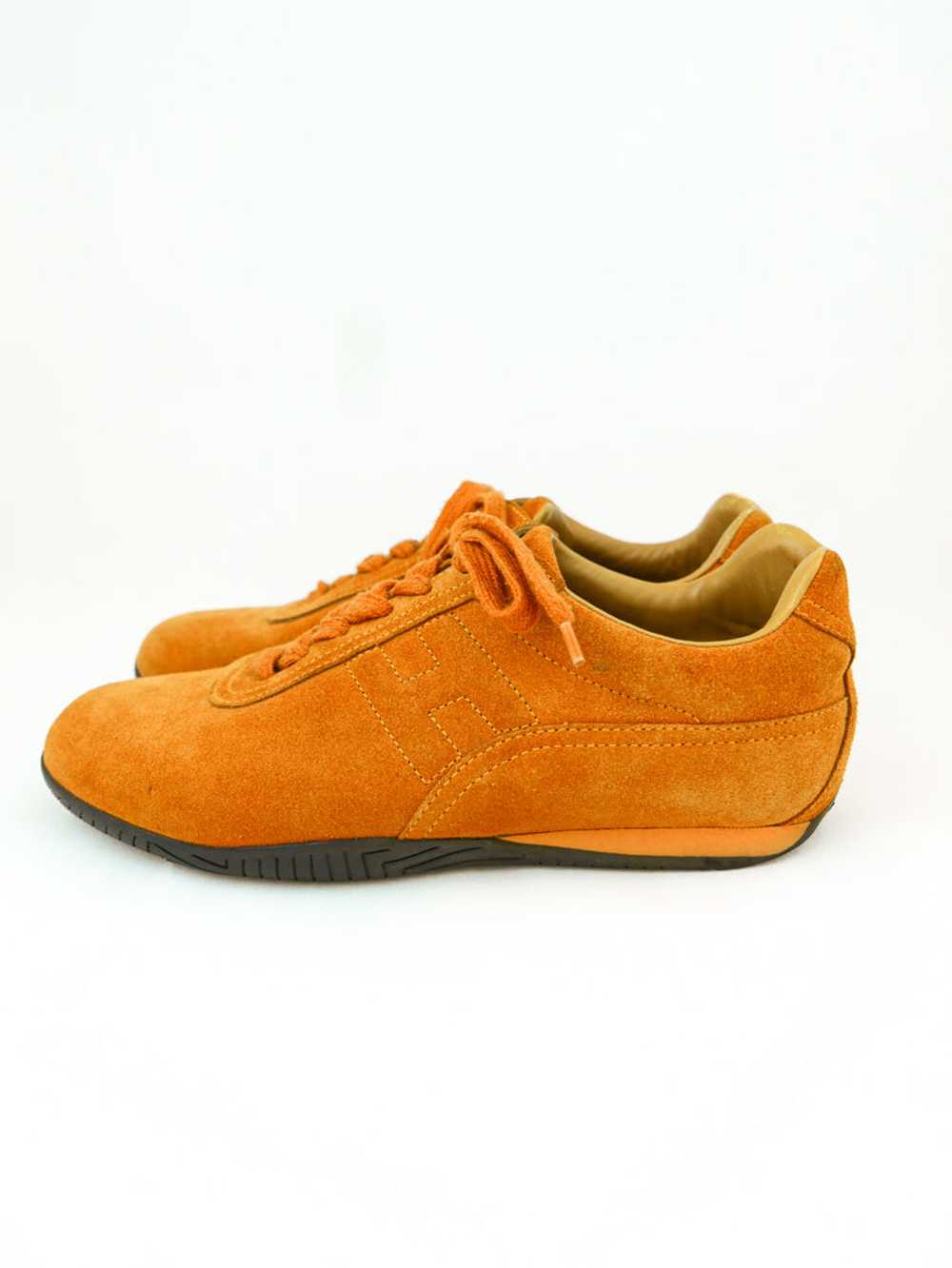 Hermès Suede Trainers - image 3