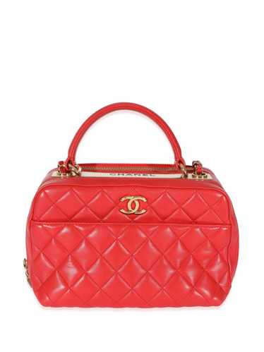 CHANEL Pre-Owned 2016 Trendy CC bowling bag - Red