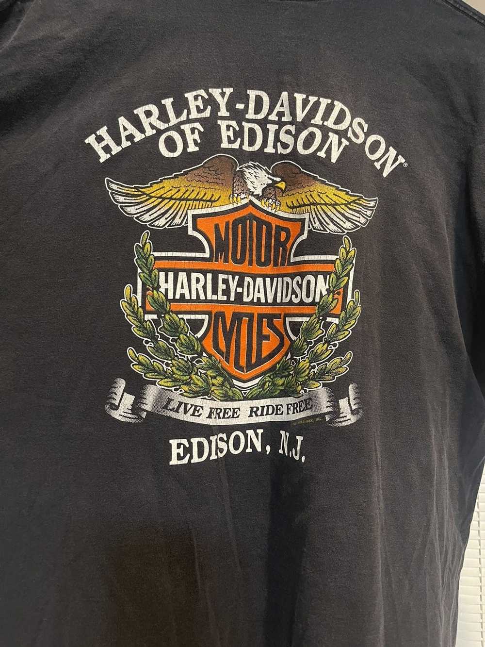 Harley Davidson × Vintage Harley Davidson 1990 Tee - image 4