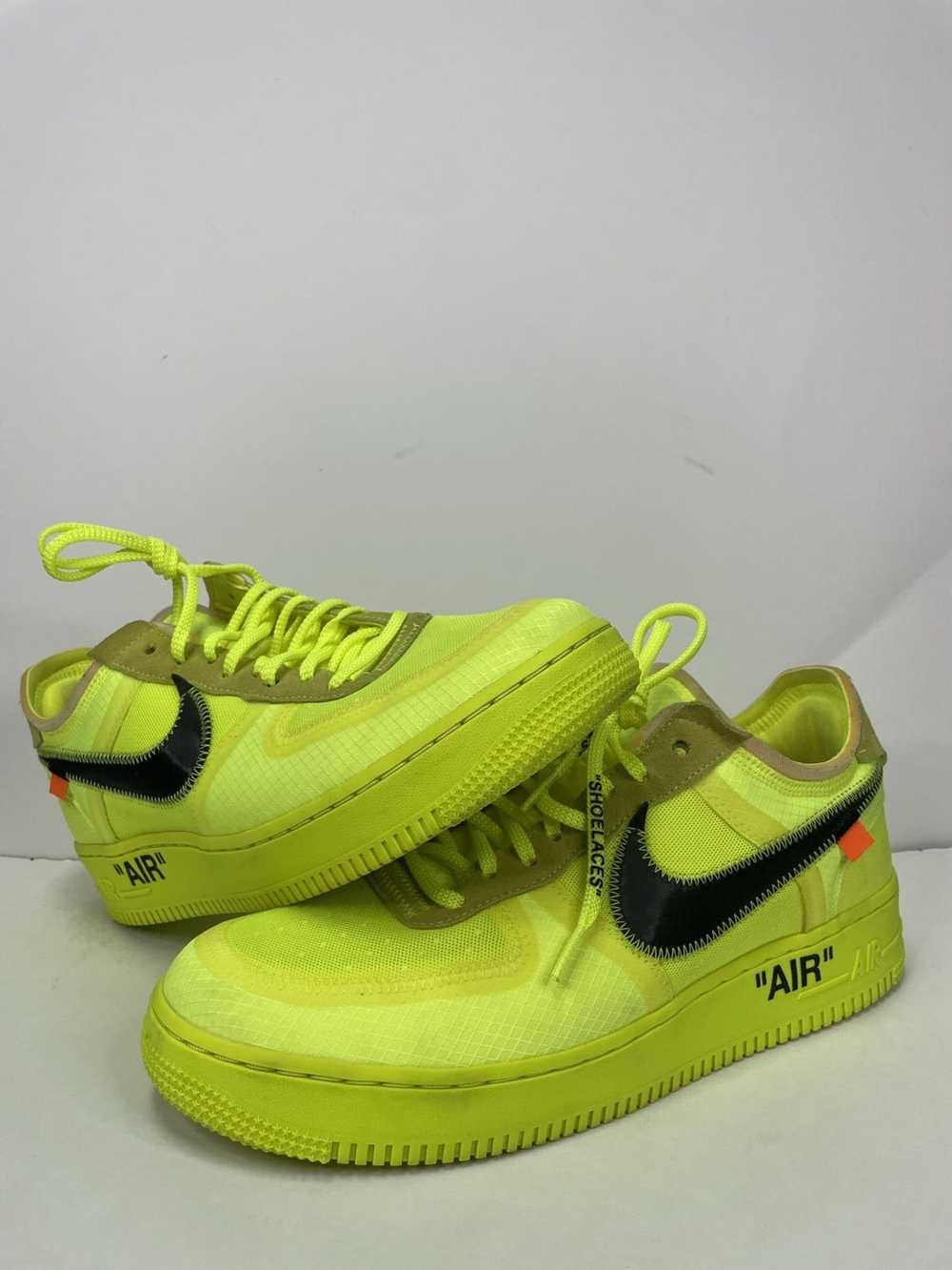 Nike × Off-White Air Force 1 Low Off White Volt - Gem