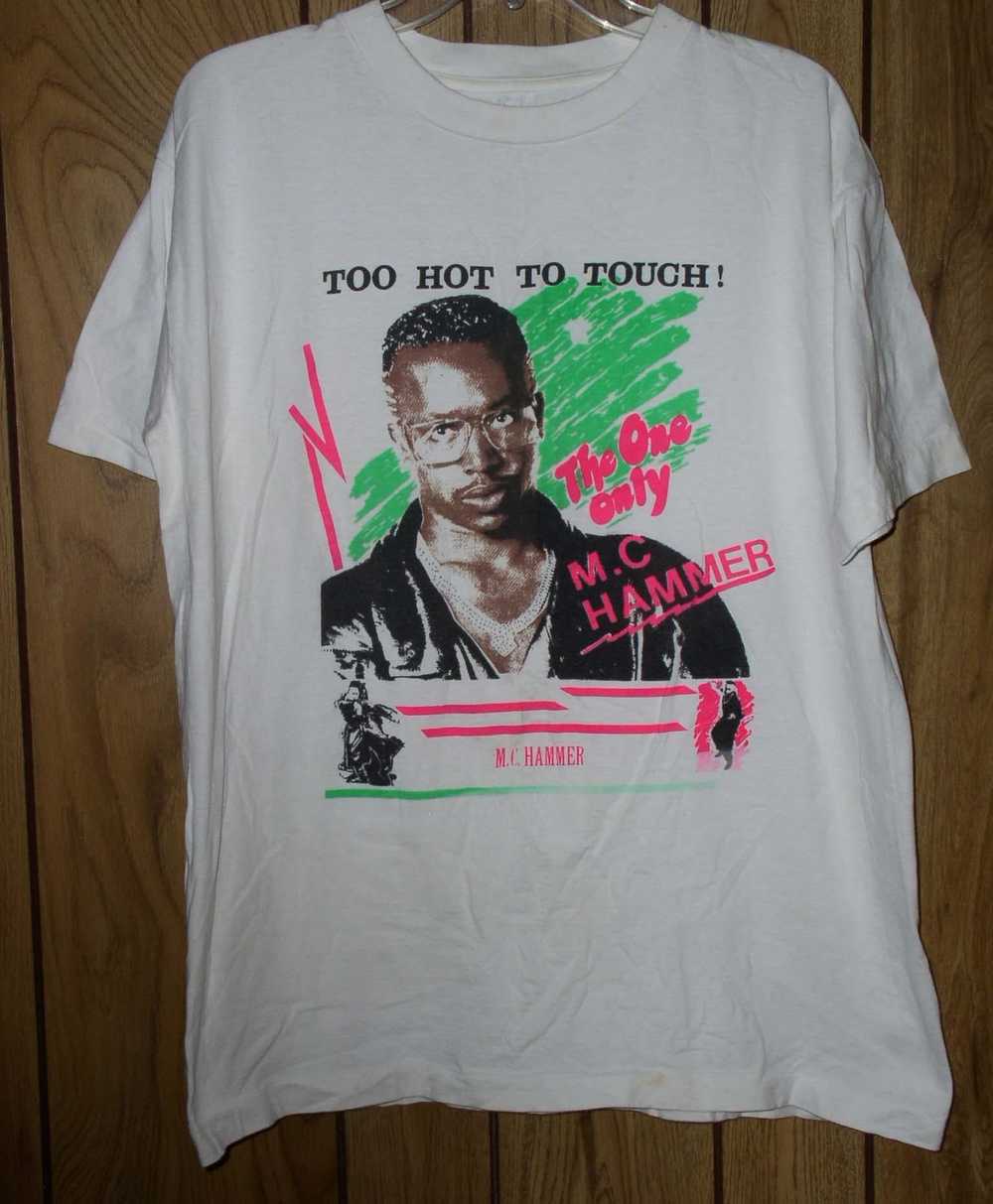 Rap Tees × Rare × Vintage MC Hammer Concert Tour … - image 1