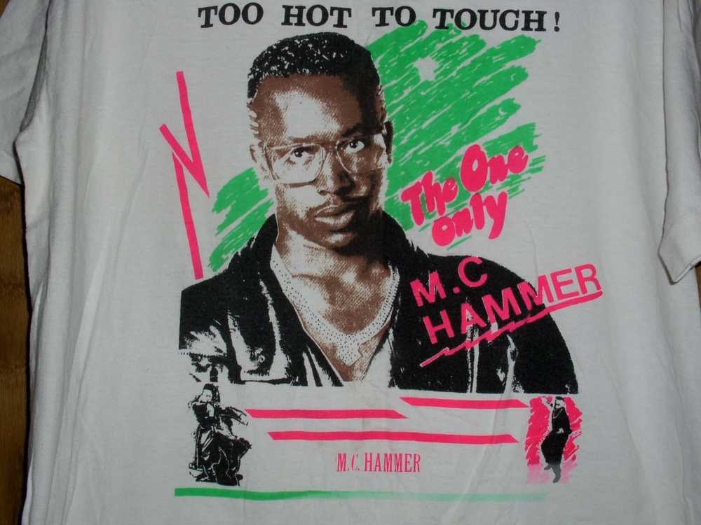 Rap Tees × Rare × Vintage MC Hammer Concert Tour … - image 2