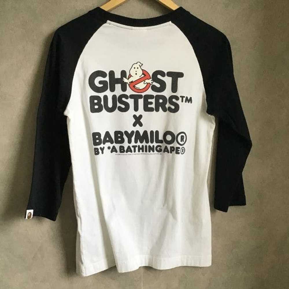 Bape Baby Milo x Ghost Busters Raglan Tee - image 2