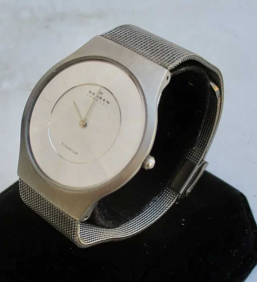 Skagen Titanium Unisex Watch - image 7