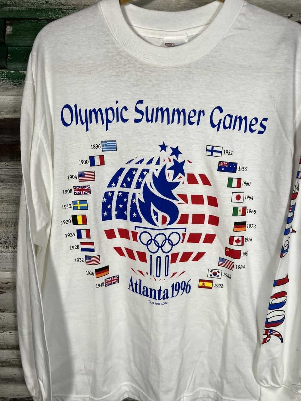 Vintage Vintage 1996 Atlanta Olympics shirt - image 3