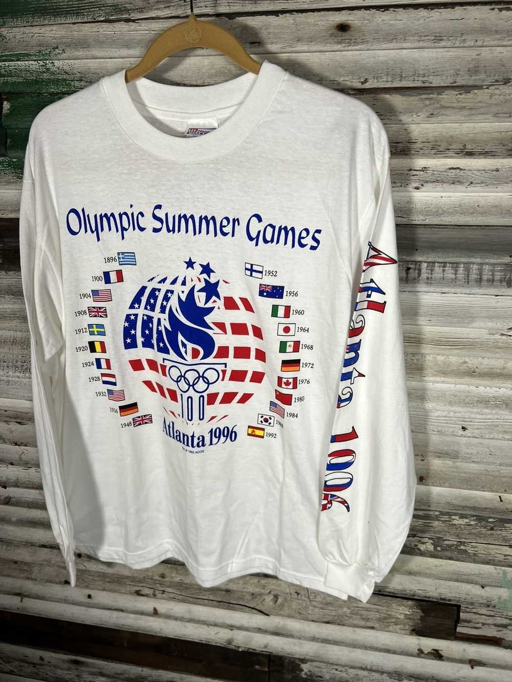 Vintage Vintage 1996 Atlanta Olympics shirt - image 4