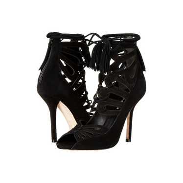 Alice + Olivia Alice+Olivia Natalie Suede Black An