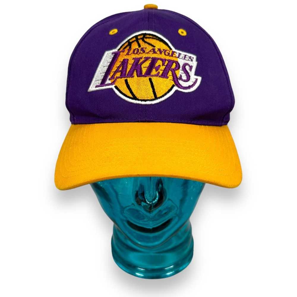 New Original 1987-88 Vintage LA Lakers Hat Salem Sportswear 