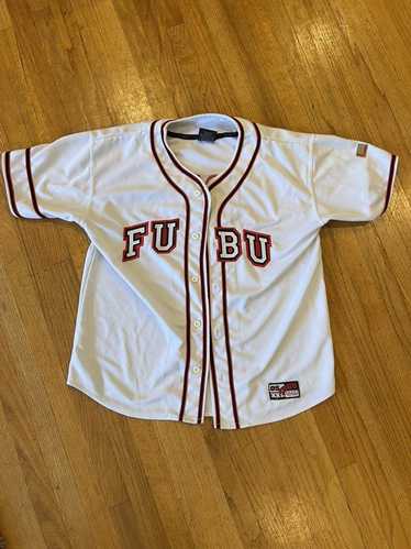 Men's Vol. 28 Vintage Baseball Jersey in White with Black Piping | Size XXL | Abercrombie & Fitch
