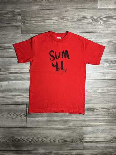 Sum 41 Pieces 1 Album Cover T-Shirt Black