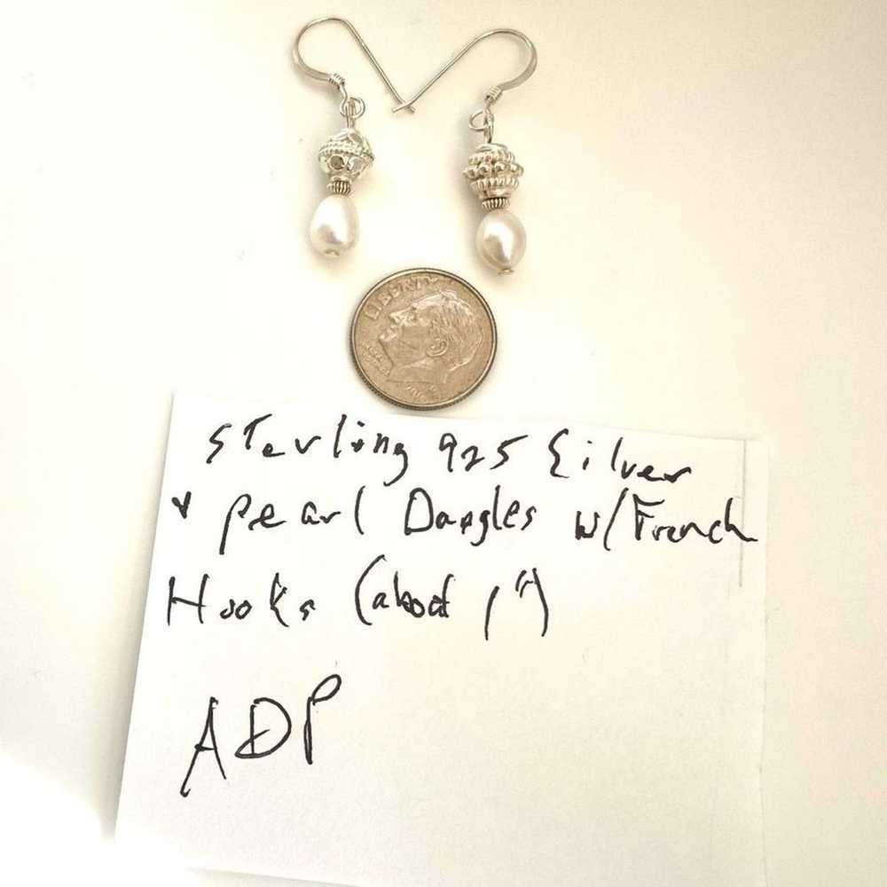 Sterling Silver ADP# Sterling 925 Silver & Pearl … - image 12